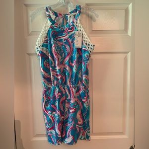 BNWT Aryeh Romper Style 8271 turquoise